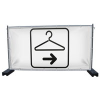 340 x 173 cm | Umkleide Bauzaunbanner (2214)